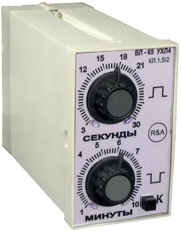 ВЛ-65-1 0.1-1/1-10 ч. 220В реле времени фото 3 ВЛ-65-1 0.1-1/1-10 ч. 220В реле времени фото 3